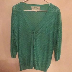 Pale Teal Cardigan
